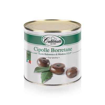 Cipolle Borretane con Aceto Balsamico di Modena I.G.P.