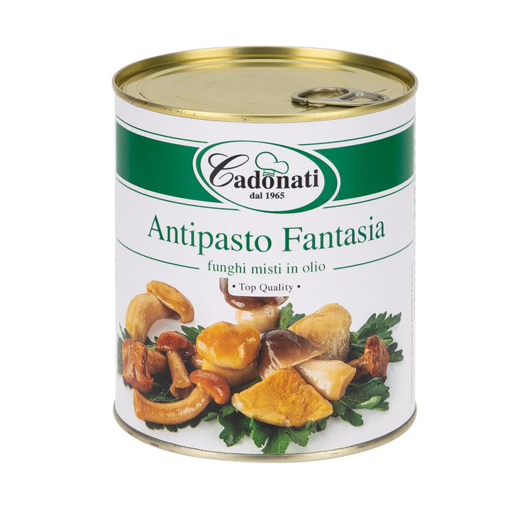 Antipasto Fantasia funghi misti in olio