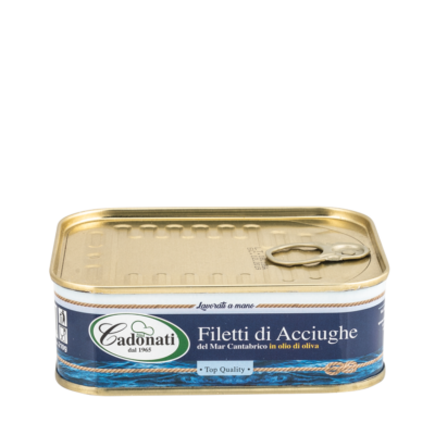 Filetti di Acciughe in olio d’oliva