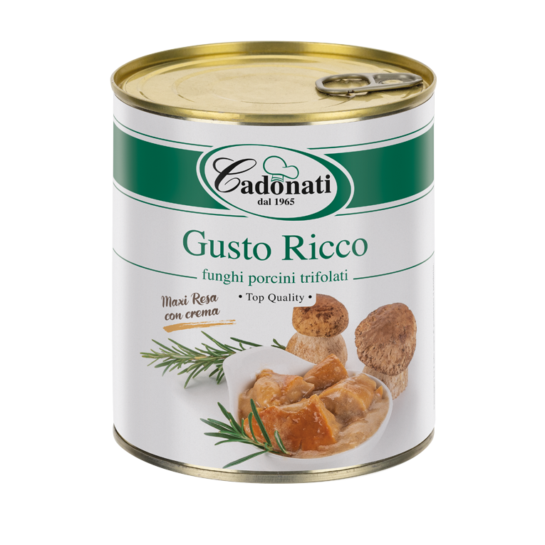Gusto Ricco Funghi porcini trifolati