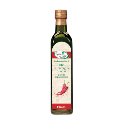 Condimento a base di Olio extra vergine di oliva aroma peperoncino