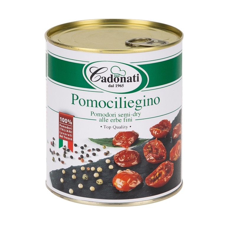Pomociliegino pomodori semi-dry erbe fini