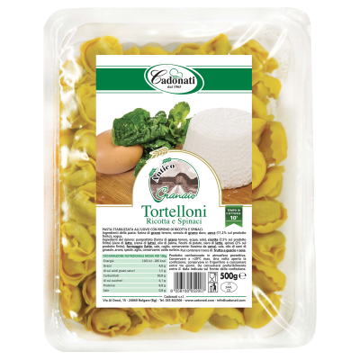 Tortelloni Ricotta e Spinaci