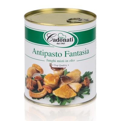 Antipasto Fantasia funghi misti in olio