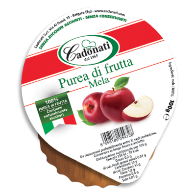 Purea di frutta monodose – Mela