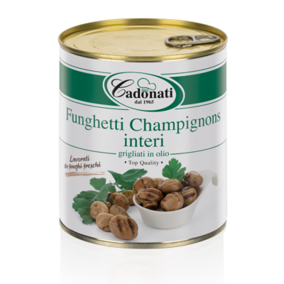 Funghetti champignons interi grigliati in olio