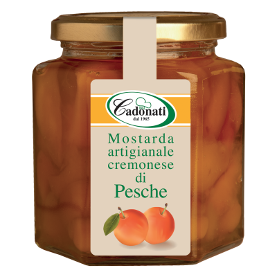 Mostarda artigianale cremonese di Pesche