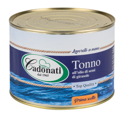 Tonno all’olio di semi di girasole Prima Scelta