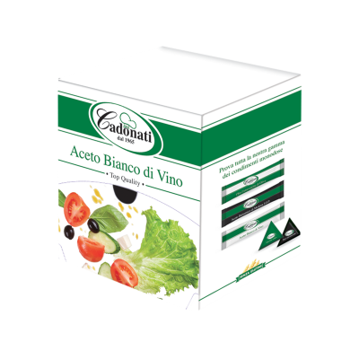 Box Aceto Bianco di Vino 100 pz.