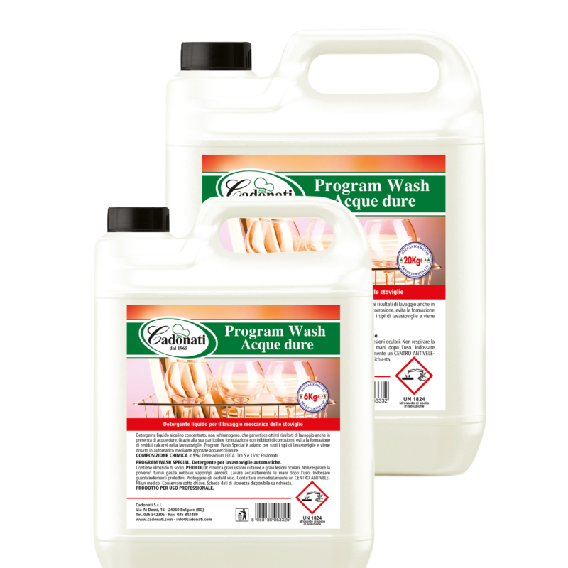 Program Wash Acque dure