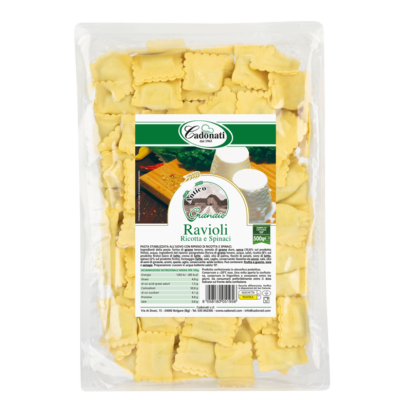 Ravioli Ricotta e Spinaci