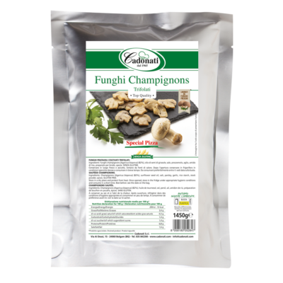 Funghi Champignons trifolati  Special Pizza