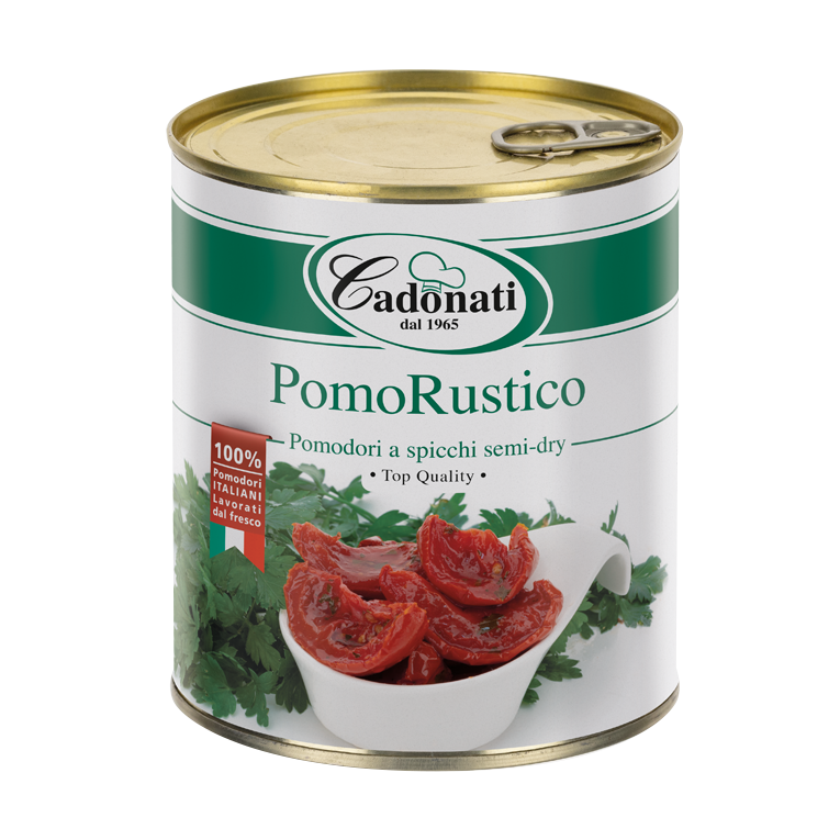 PomoRustico pomodori a spicchi semi-dry