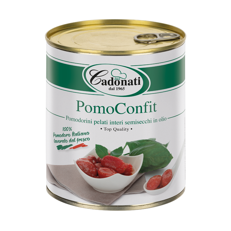 PomoConfit pomodorini pelati interi semisecchi in olio