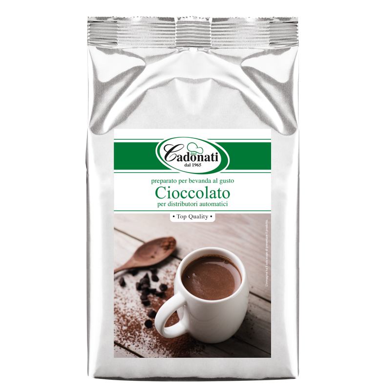 Preparato per bevanda al gusto cioccolato